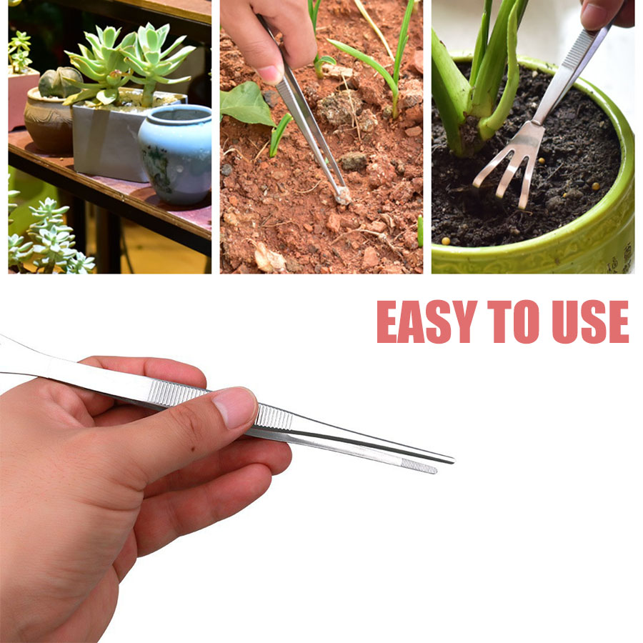 2-in-1 304 Stainless Steel Pro - Bonsai Garden Rake 评论和价格