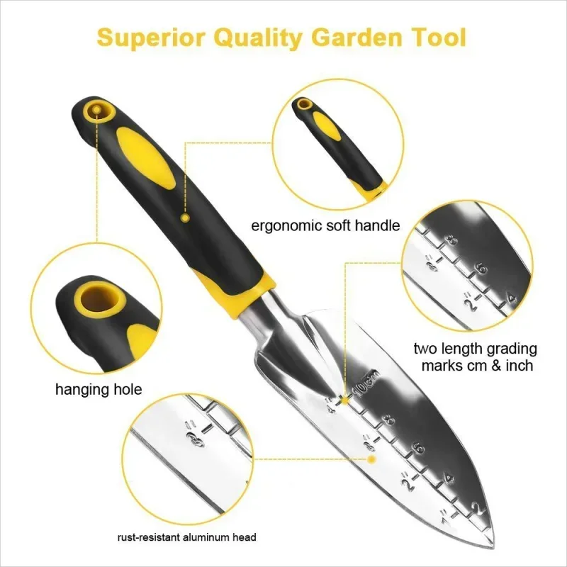Aluminum Alloy Garden Tool Set - Bonsai Garden Rake 评论和价格