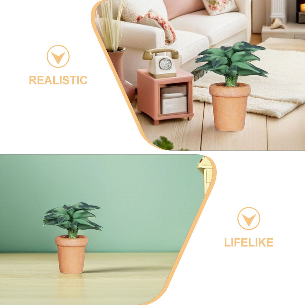 Miniature Artificial Potted Pl - Bonsai Garden Europe 评论和价格