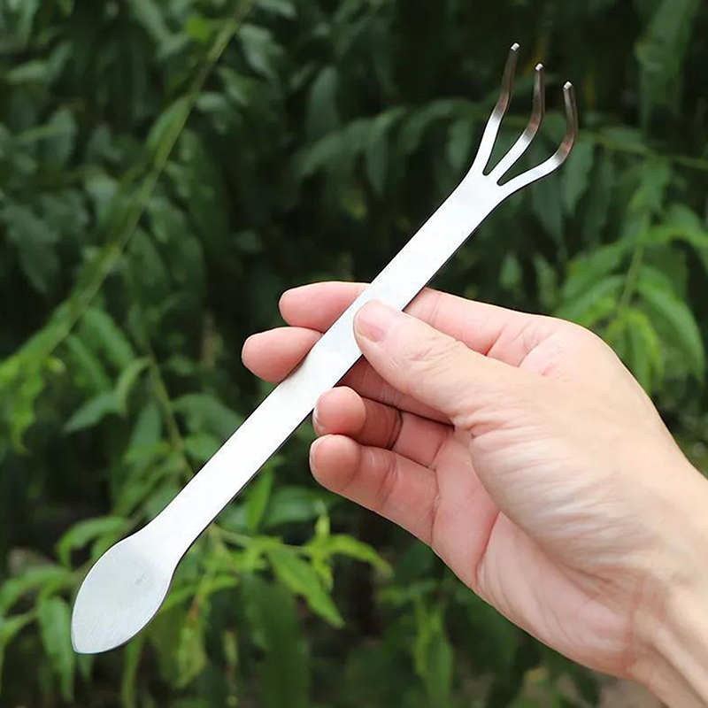 1Pc 3-Prong Loosen Soil Tool H - Bonsai Garden Rake 评论和价格
