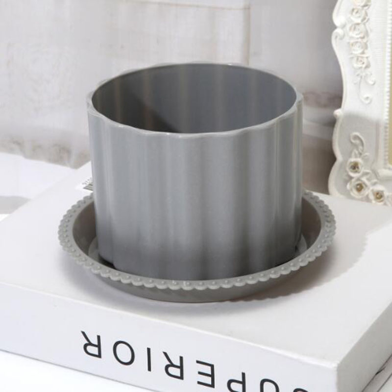 Nordic Style Plastic Flowerpot - Bonsai Garden Europe 评论和价格